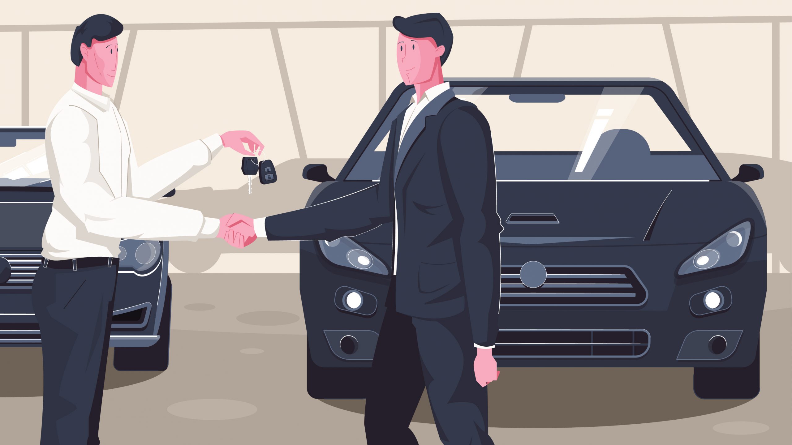 Used Car Dealership Composition